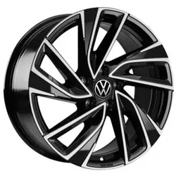 Volkswagen Passat 18 Zoll Leichtmetallfelge Adelaide Schwarz glanzgedreht 3J0071