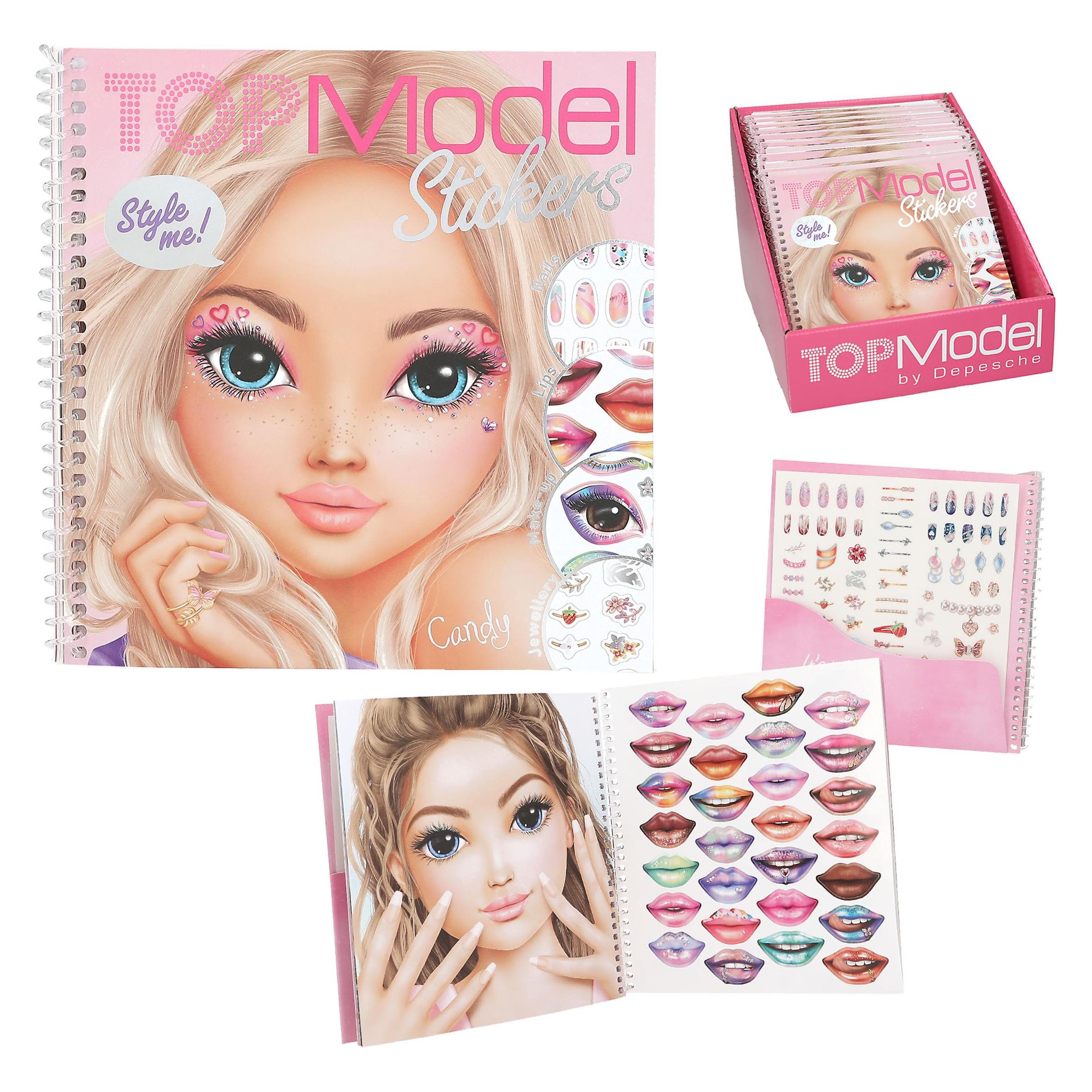 Top Model DEPESCHE TOPModel Stickerbuch Dress Me Up Face (0413984)