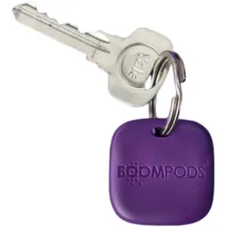 Boompods BP-TARPUR Airtag Schlüsselanhänger (Apple Find My), Tracker, Violett