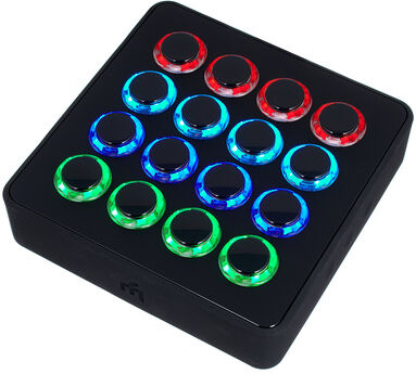 DJ Techtools Midi Fighter Spectra black Schwarz