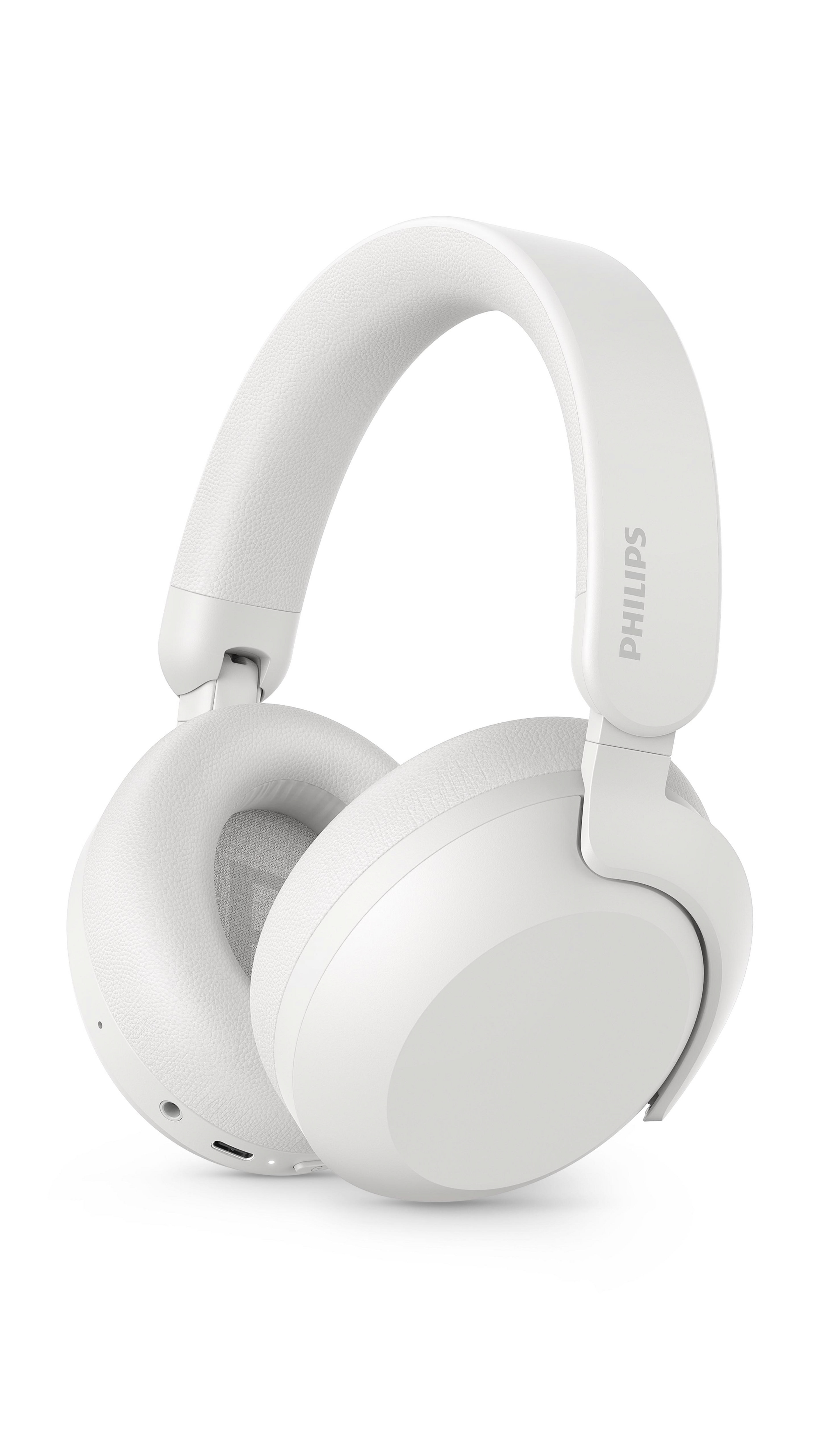 Philips TAH8000EWT/00 Over Ear Kopfhörer Bluetooth USB-C weiß