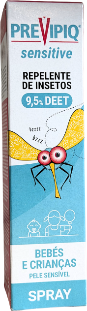 Previpiq Sensitive Repelente de Mosquitos Spray 9.5% Deet 100ml