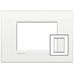 Legrand LNC4826BN Abdeckrahmen LIVINGLIGHT AIR, 3+3 Module, Farbe: Pure White