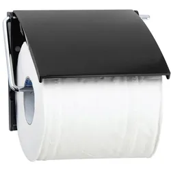 MSV WC Rollenhalter Schwarz