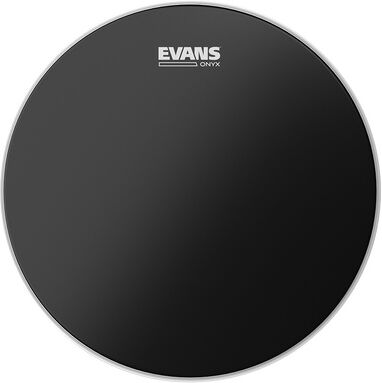 Evans "06" Onyx Black Tom Tom" Black