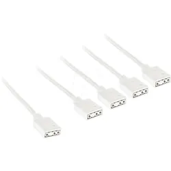 KOLINK 06645 - Kolink ARGB 1-4 Splitterkabel - 30cm, weiß