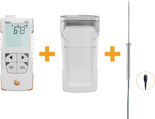Testo 0563 0112 Temperatur-Messgerät Messbereich Temperatur -50 bis 150°C HACCP-konform