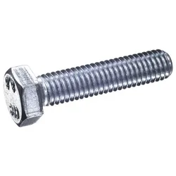 Dresselhaus, Schrauben, Sechskantschraube o. Schaft DIN 933 M4x25 mm galv.verzinkt, 100 Stück