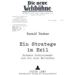 Ein Stratege im Exil, Fachbücher von Toralf Teuber