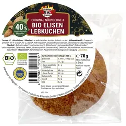 Original Nürnberger Elisen-Lebkuchen bio