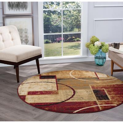 Alise Rugs Flora Modern & Contemporary Color Block Indoor Area Rug