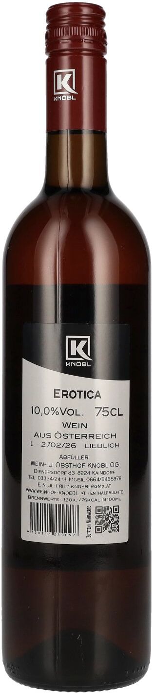 Weinhof Knöbl Knöbl Erotica 10% Vol. 0,75l