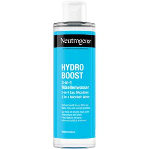 Neutrogena Mizellenwasser Hydro Boost 3-in-1, alkoholfrei, mit Hyaluron, für alle Hauttypen, 400 ml