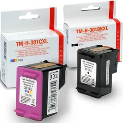 Gigao REAL Tinte HP301 XL COLOR + BLACK  HP Drucker Serie ENVY