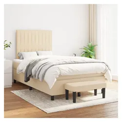 vidaXL, Boxspringbett, Royalty Vertical stripes (180 x 200 cm)