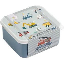 A Little Lovely Company Fahrzeuge, Lunchbox, Blau