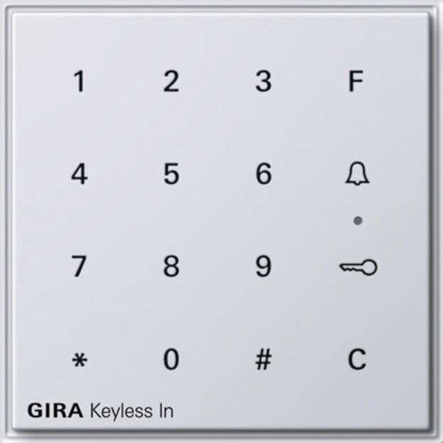 Gira Codetastatur Keyless In 260566 rws)