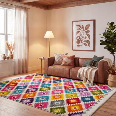 SAFAVIEH Fiesta Shag Dione Abstract Rug