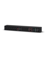 Cyber Power Systems CyberPower Systems zbh. By-Pass Manuell IEC Outlet PDU 1HE Eingang 16A 1xC19+2xC20 Ausgang 1x *Auftragsbezogen nicht Stornierbar*,Abmasse: B433/H51/T76mm >1U Rackmontage LED-Statusanzeige Metallgehäuse Design mit Halteklammern verschiedene Montageoptionen (MBP20HVIEC6A)
