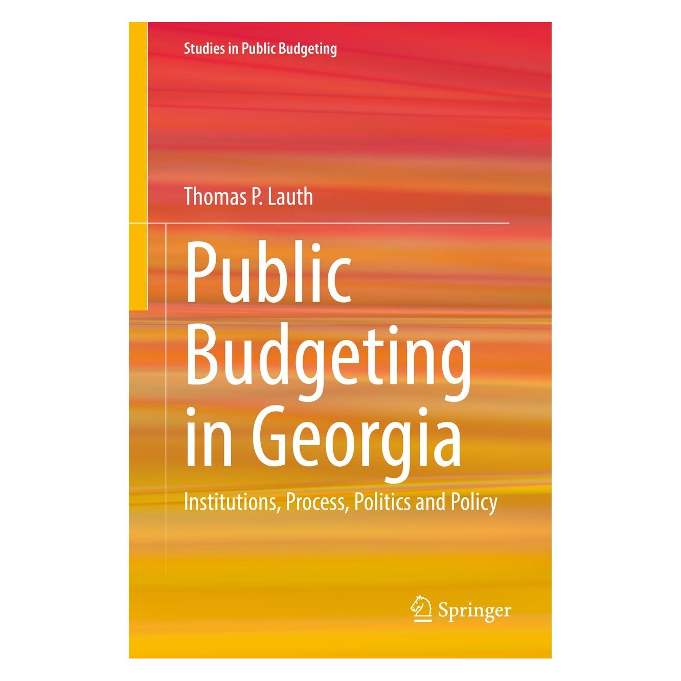 Springer Public Budgeting in Georgia (Englisch, Hardcover, Thomas P. Lauth) (9783030760229)