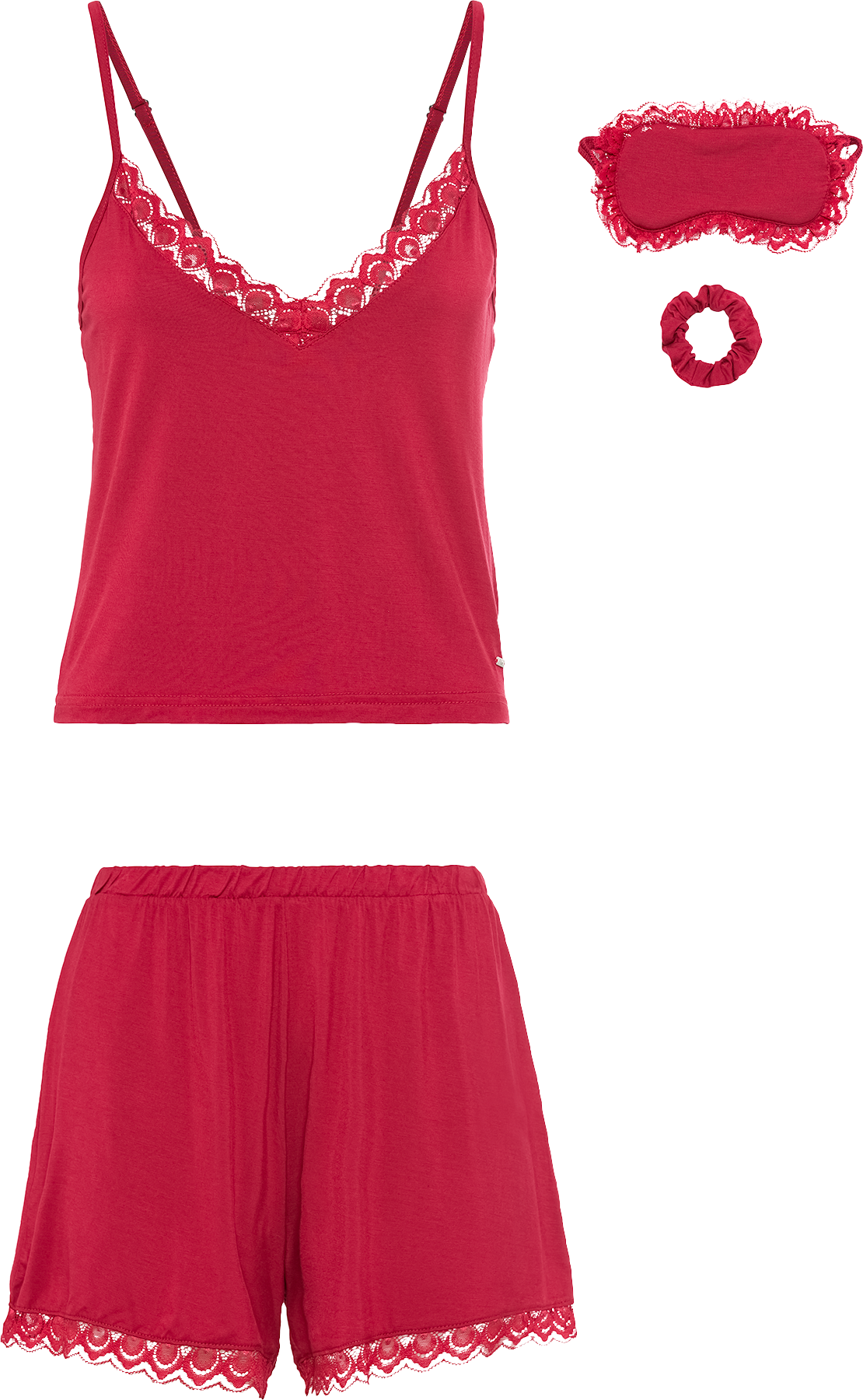 s.Oliver 3 mit Scrunchie und Schlafmaske