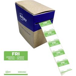 Avery-Zweckform DLSFRIREV-1000 Vielzweck-Etiketten 25 x 25 mm Papier Grün 1 St. Wiederablösbar Handbeschriftung