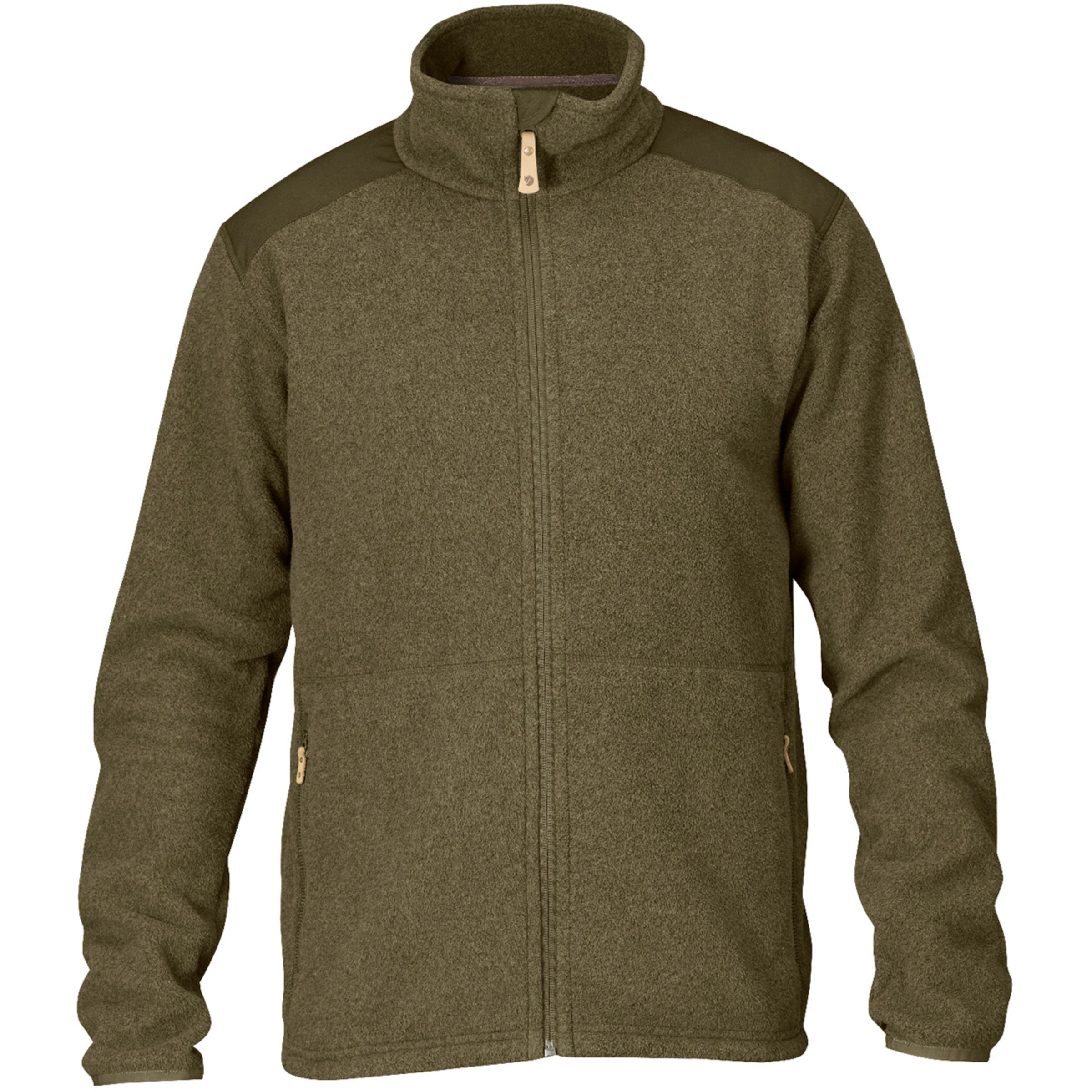 Fjällräven Sten Fleece Herren Fleecejacke gruen Größe L Camping Widerstandsfähig Wasserabweisend