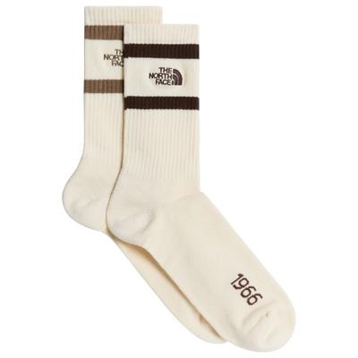 The North Face - Everyday Crew Heritage Stripe Sock 2-Pack - Multifunktionssocken Unisex L | EU 44-46 beige