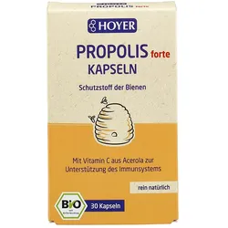 HOYER Propolis forte Kapseln Bio Kapseln 30 St
