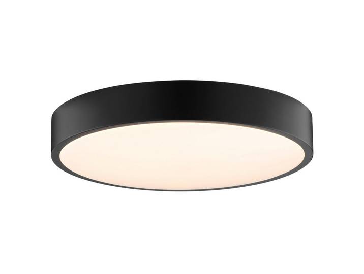 Brilliant Deckenleuchte Delvin G80835/76, Mehrfarbig, Metall, Rund, LED integrated, 33x7x33 cm, Lampen & Leuchten, Innenbeleuchtung, Deckenleuchten, Deckenleuchten