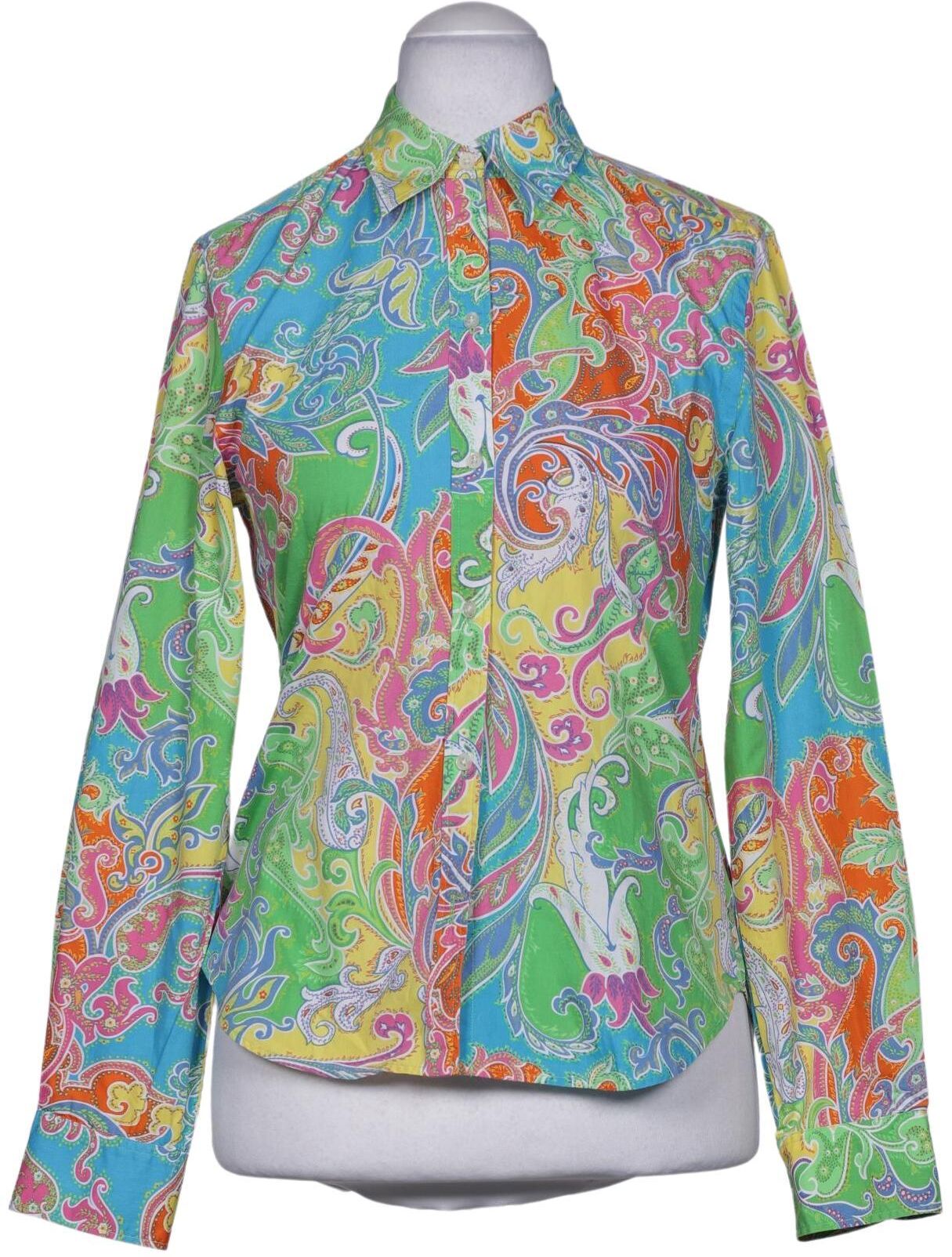 Lauren Ralph Lauren Damen Bluse, Mehrfarbig, Gr. M, Baumwolle - Second Hand