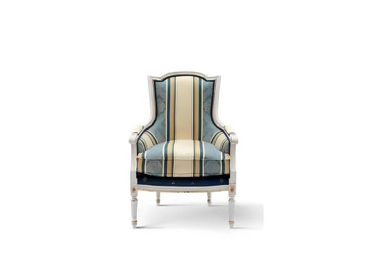 Xlmoebel Sessel Luxus-Sitzmöbel aus Stoff im modernen Design mit weicher Polsterung (1-St., Sessel), Hergestellt in Europa