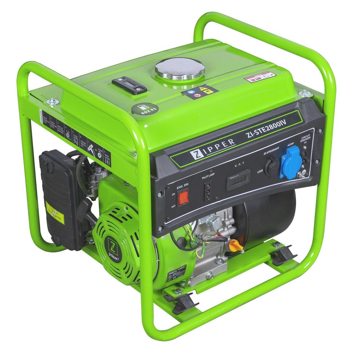 Zipper Stromerzeuger Inverter ZI-STE2800IV (2800 W, 5 l) (ZI-STE2800IV)