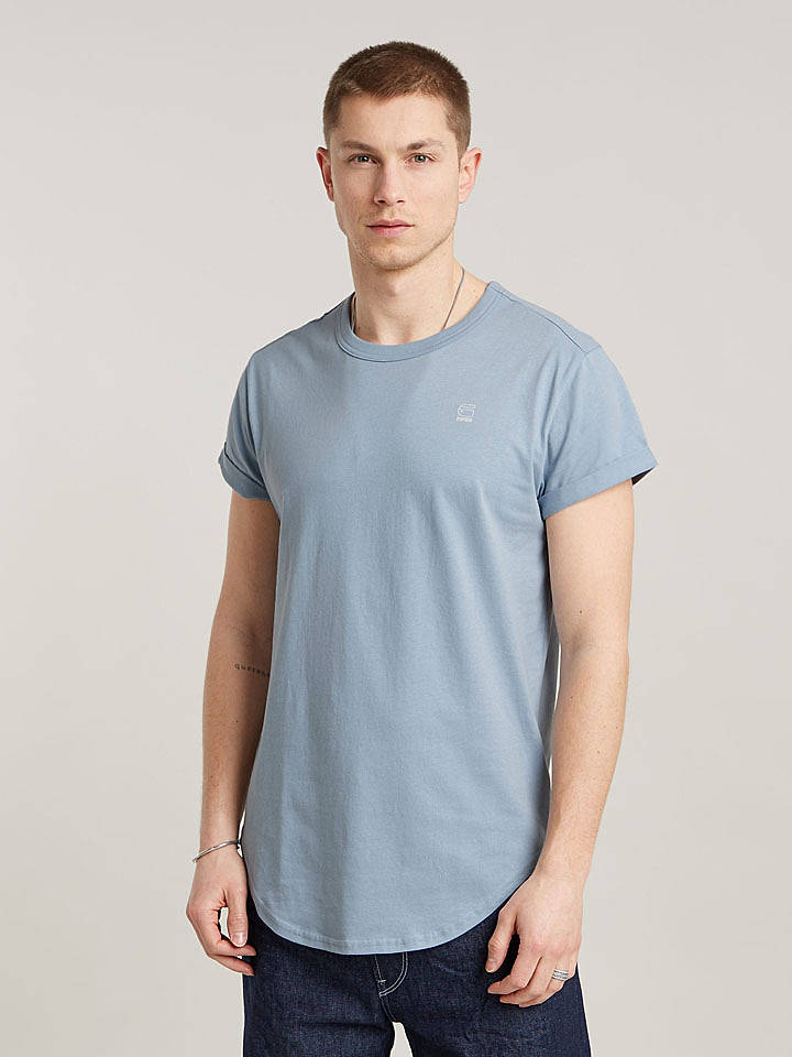 G-Star Shirt in Hellblau - M