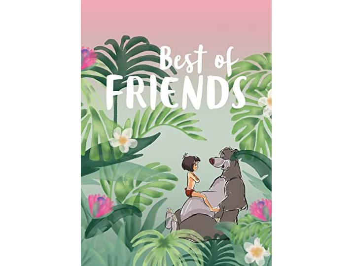 Komar Jungle Book Best of Friends – Taille : 50 x 70 cm Tableau mural\, poster (sans cadre) Disney