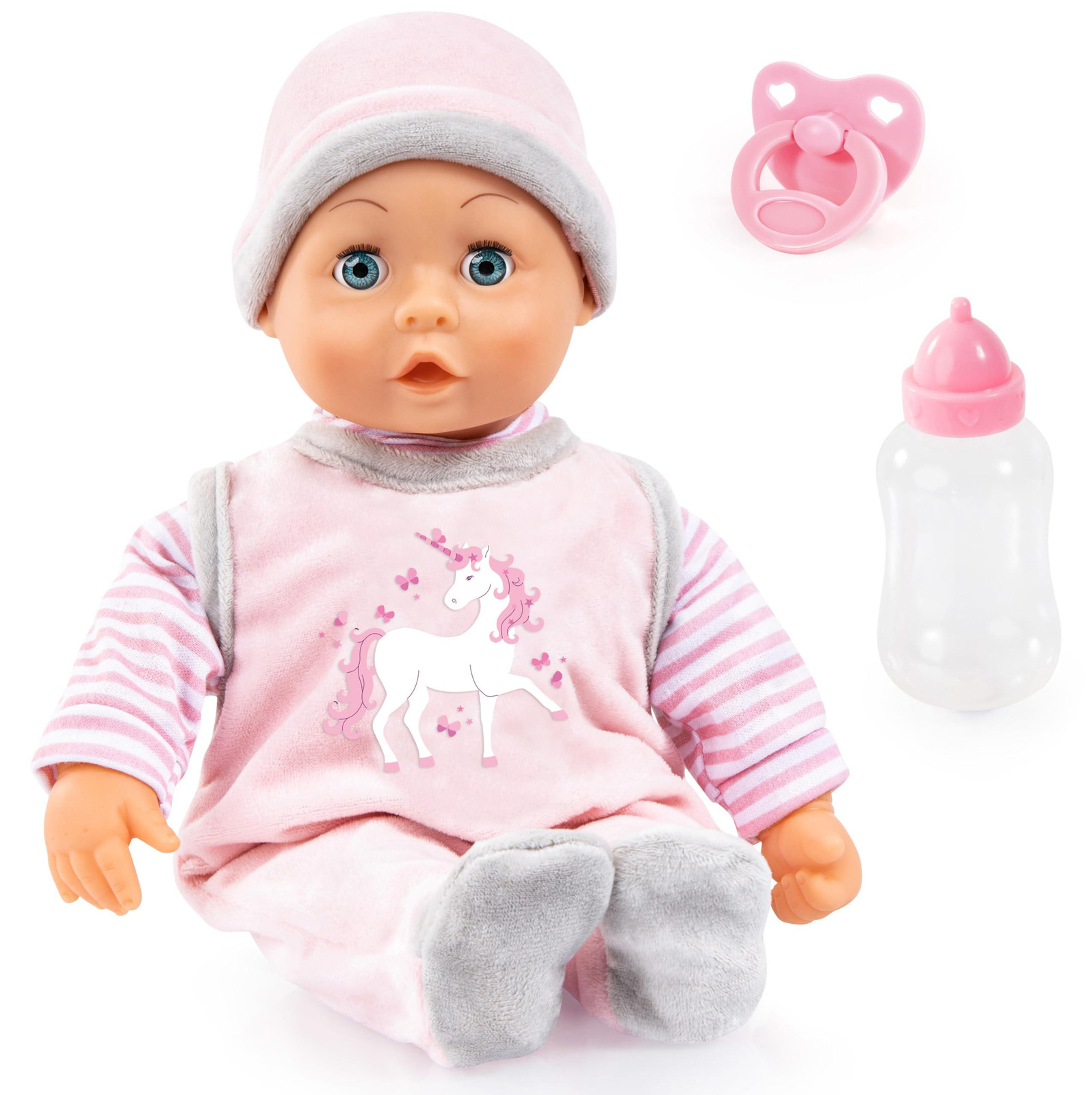 Bayer Design 93824CF Poppen in roze en grijs