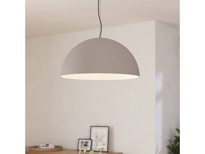 EGLO Hängeleuchte Gaetano 1, dimmbar, alu / grau / zink, für Wohn- / Esszimmer, Metall, Modern