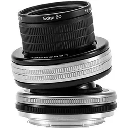 Lensbaby Composer Pro II with Edge 80 Optic for Nikon Z (Nikon Z, Vollformat), Objektiv, Silber