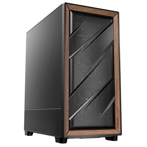 Antec Flux SE Midi Tower ohne Netzteil schwarz/braun