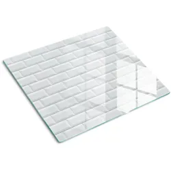 GLASPLATTE 60x52 cm Keramikwand