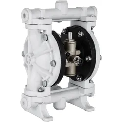 VEVOR Luft-Doppelmembranpumpe 9,5 L/min(2,5 GPM) 66°C 1,27cm Einlass und Auslass