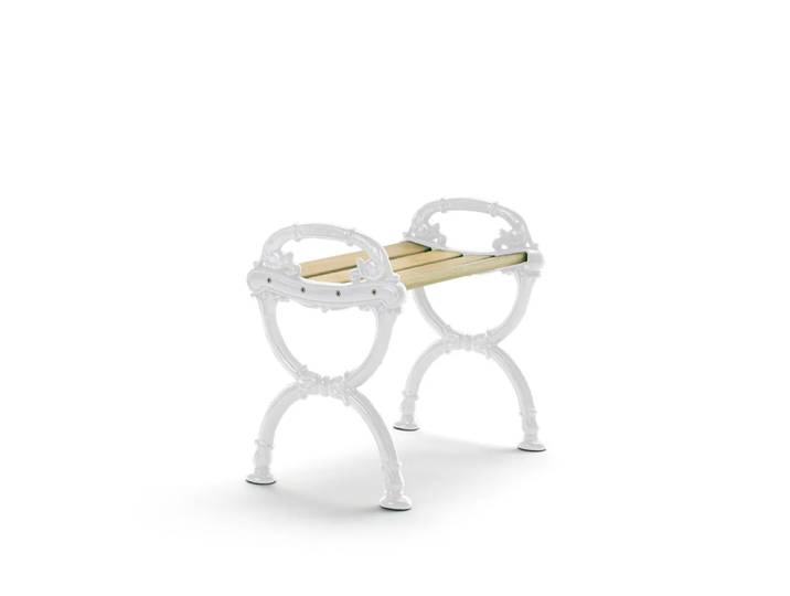 Byarums bruk Tabouret Byarum Imprégnation de pin, support blanc