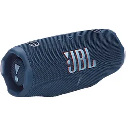 JBL Charge 6 Bluetooth-Lautsprecher, Blau, Wasserfest