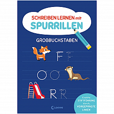 Loewe Verlag Schreiben lernen mit Spurrillen - Großbuchstaben 304396