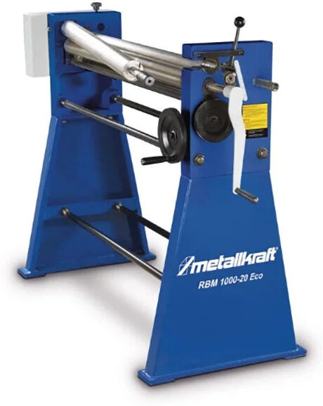 Metallkraft RBM 1000-20 Eco Calandra manuale 3 rulli asimmetrici 1000 spessore 2 mm