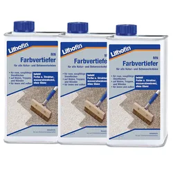 Lithofin MN Farbvertiefer 3 x 1 Liter