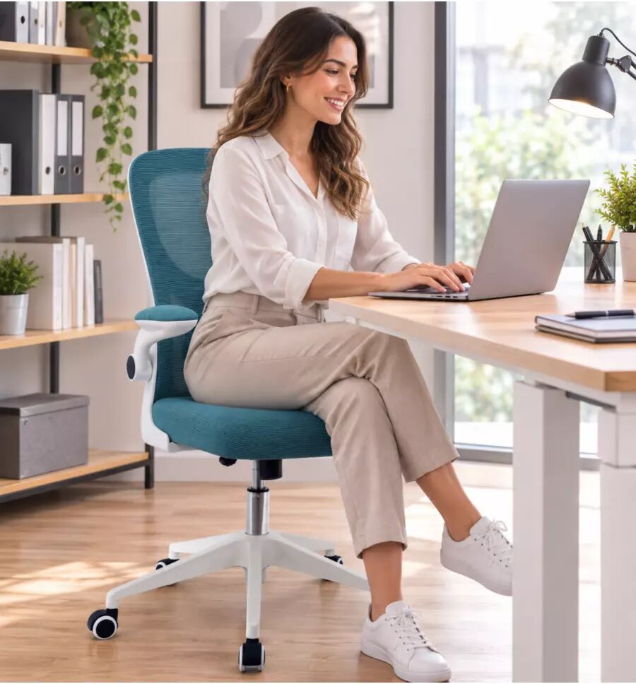 BellaHome SEDIA UFFICIO OTTANIO E BIANCA