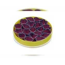Schneider - Dekor Ausstecher im Satz "Blume", 20-tlg., Höhe: 20 mm, Edelstahl