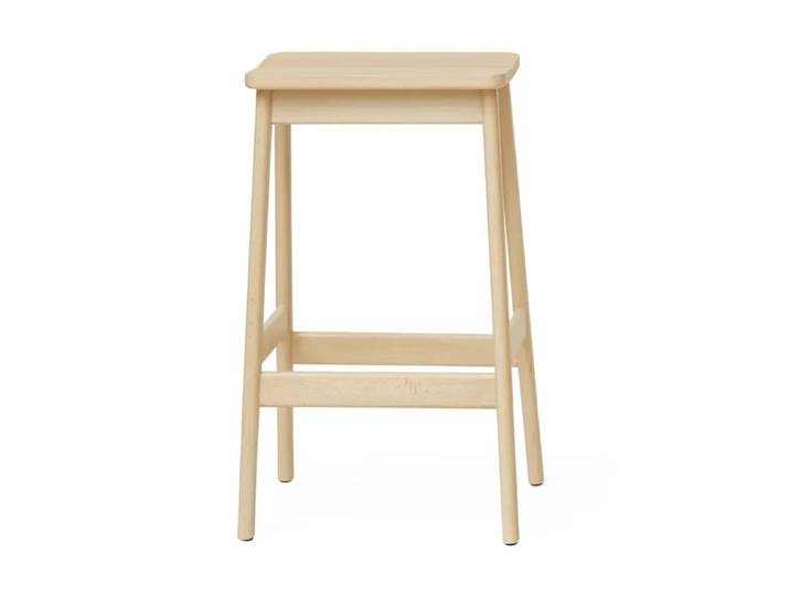 Form & Refine Tabouret de bar Angle Standard 65 cm Hêtre