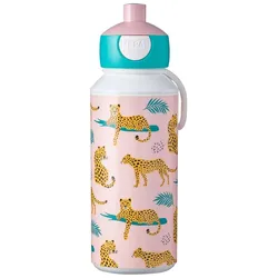 Trinkflasche MEPAL "Trinkflasche Campus 400 ml", rosa (leopard), 400ml, Trinkflaschen, Trinkflasche